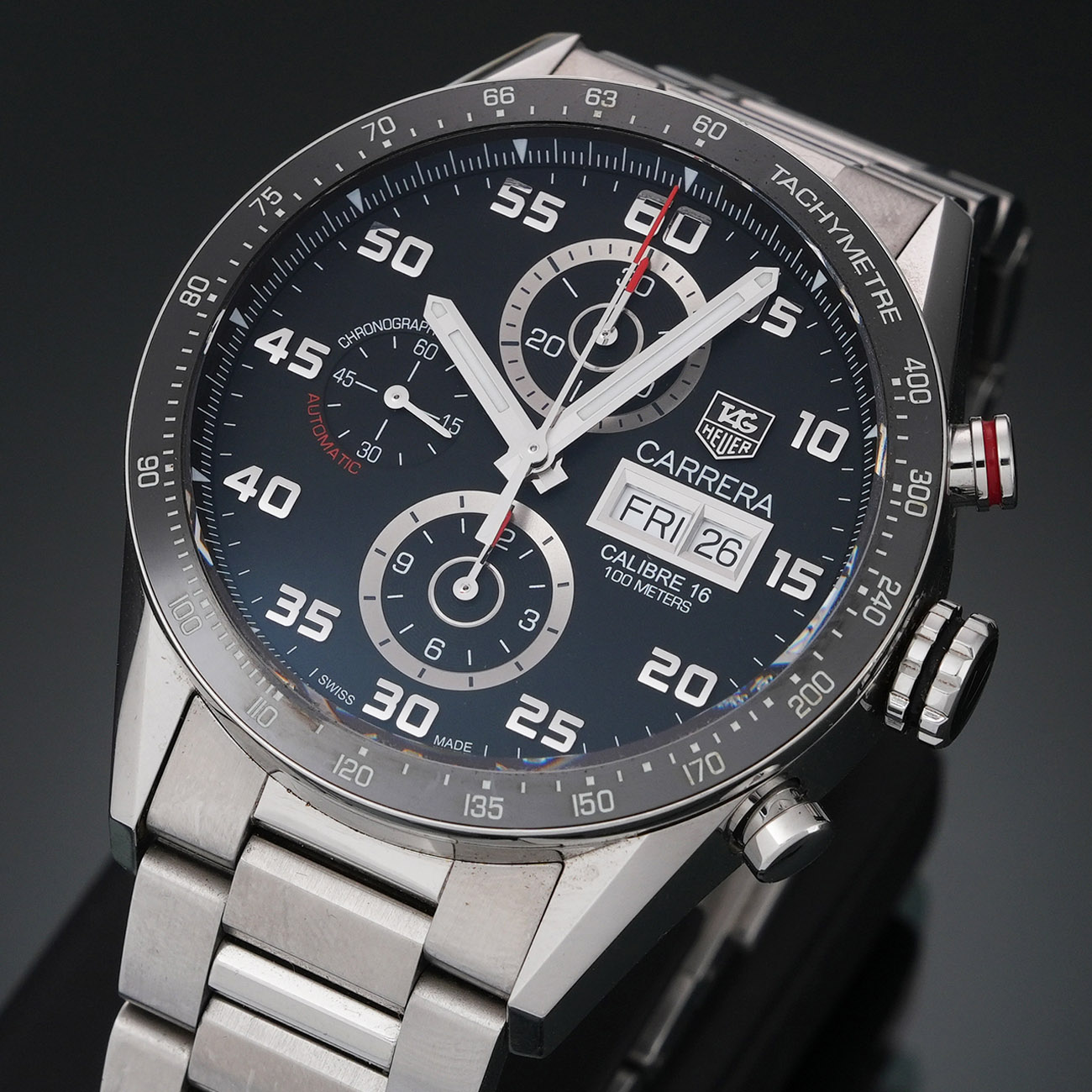 TAG HEUER(USED)태그호이어 까레라 데이데이트 CV2A1R